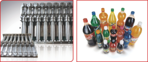 Linear blow molding die