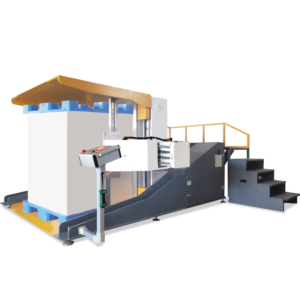 Fully automatic paper stack turning and sorting machine
