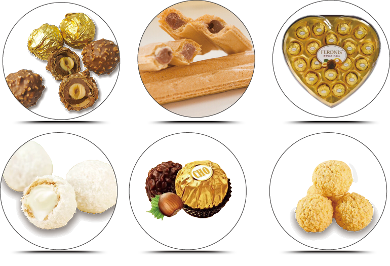 Chocolate wafer ball production line - 1-21