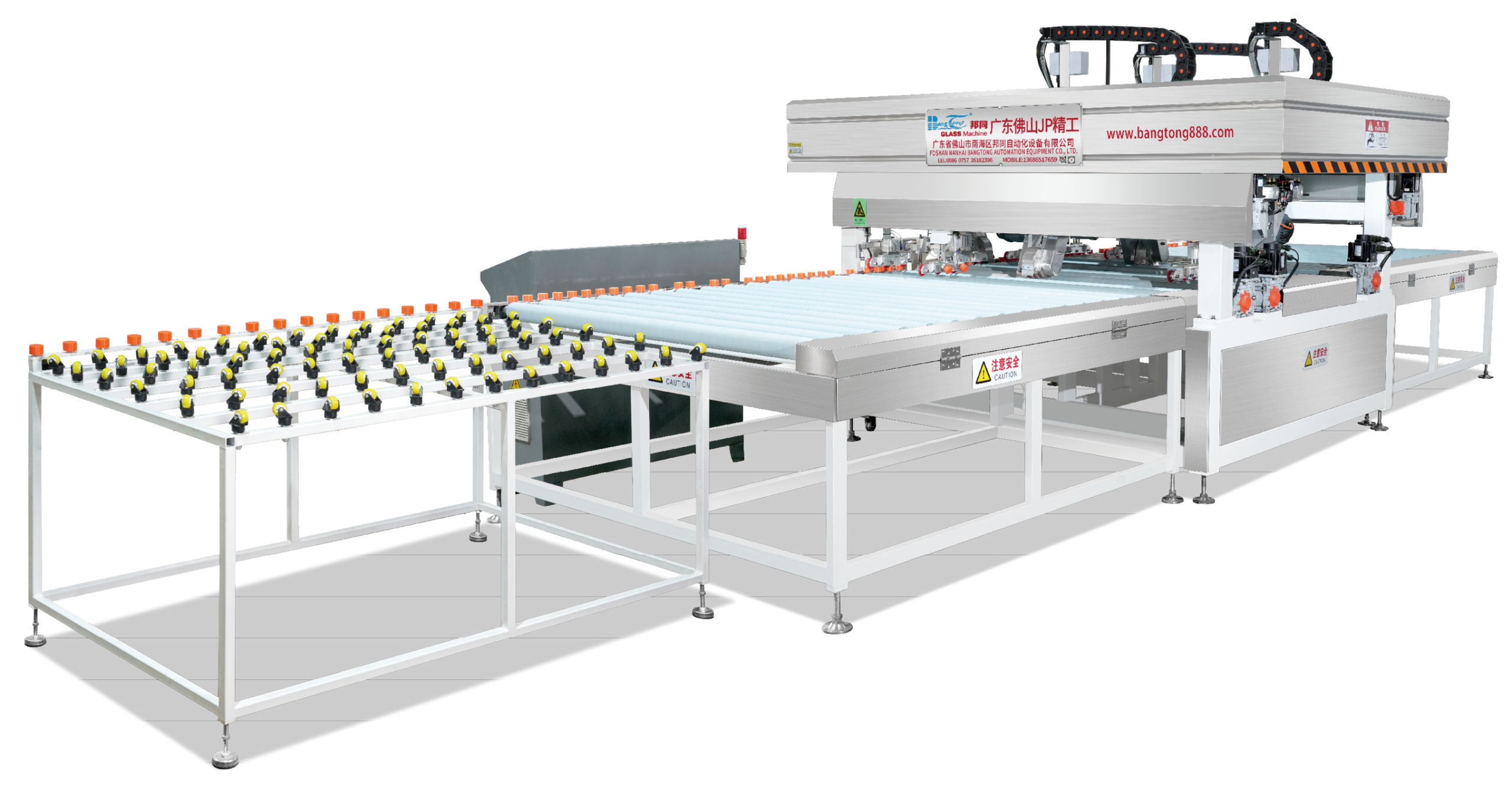 Glass four-sided grinding - 1-22