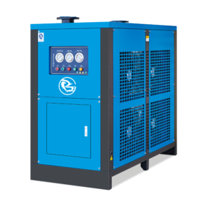 Air-cooled refrigerated dryer