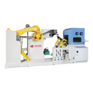 Three-in-one precision thick plate roller leveling and feeding machine