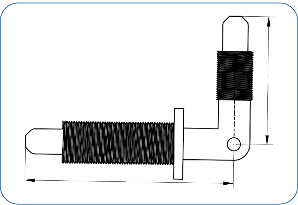 PFA partition elbow joint - 2-8