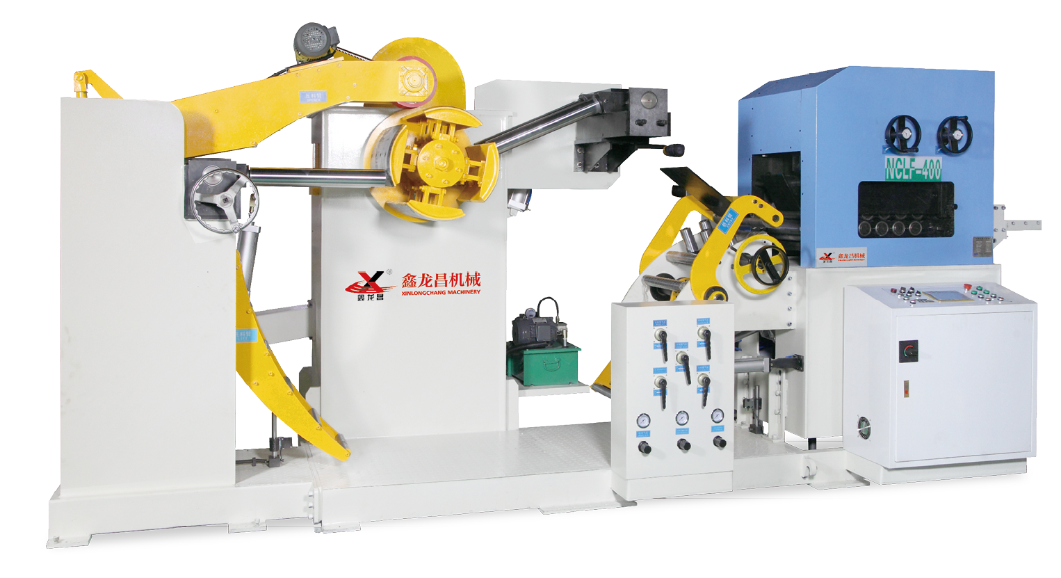 Three-in-one precision thick plate roller leveling and feeding machine - 5-8