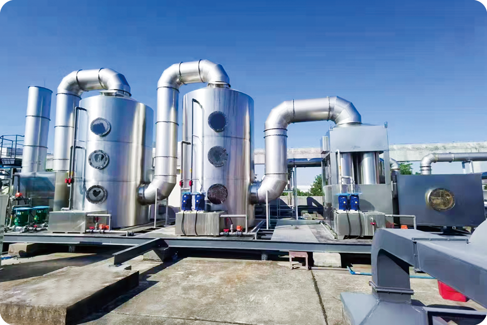 Environmental protection and chemical supporting waste gas treatment equipment - 8