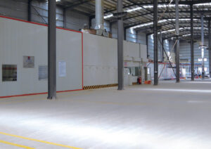 Crystal Electrophoresis & Fluorocarbon Coating Spraying Production Line