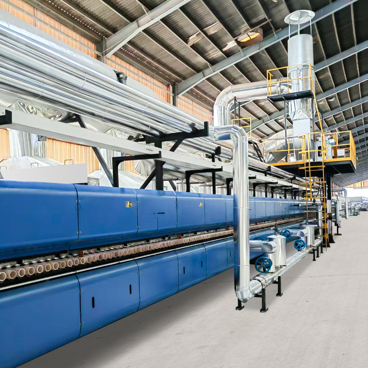 Spray drying tower slurry heating energy-saving system - 2