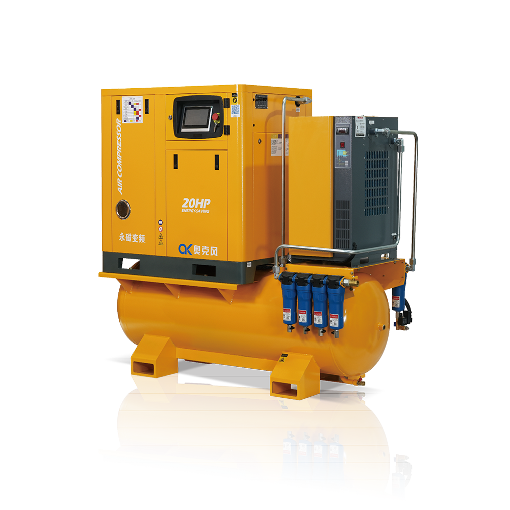 Permanent magnet variable frequency with gas storage tank series - 11